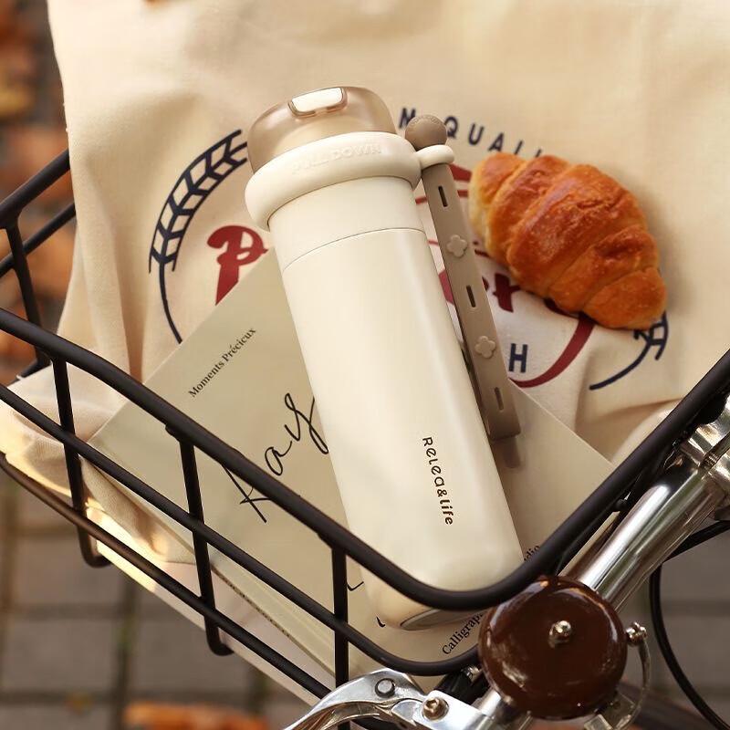 RELEA 316 Stainless Steel Insulated Water Bottle with Straw