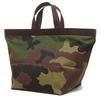 Herve Chapelier 725W Tote Size Brown Bag, 49/69, Women's, Camouflage, [Used]