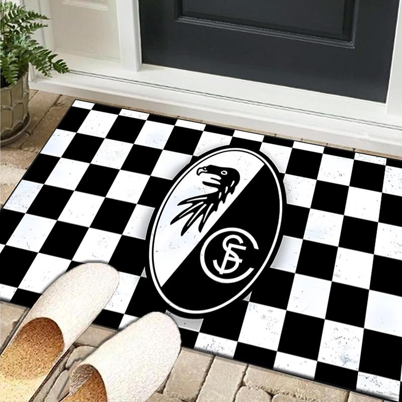 1PC Rug Club Crest Design Carpet, Chair Rug,Area Rug for Office Bedroom Living Rooms Bedroom, Doormat Decor Christmas Fan Gifts