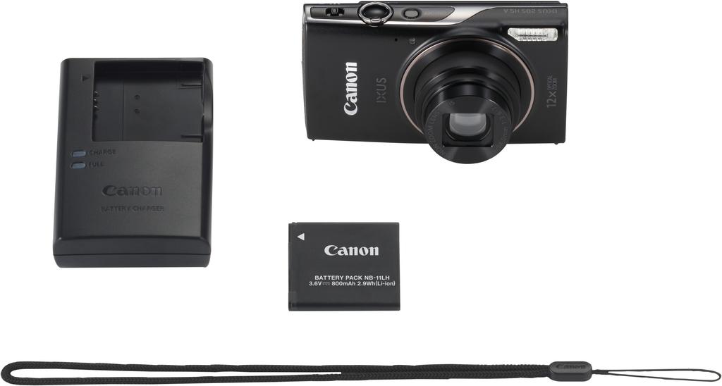 Canon IXUS 285 HS A Digital Camera 20.2MP 12x Optical Zoom Black