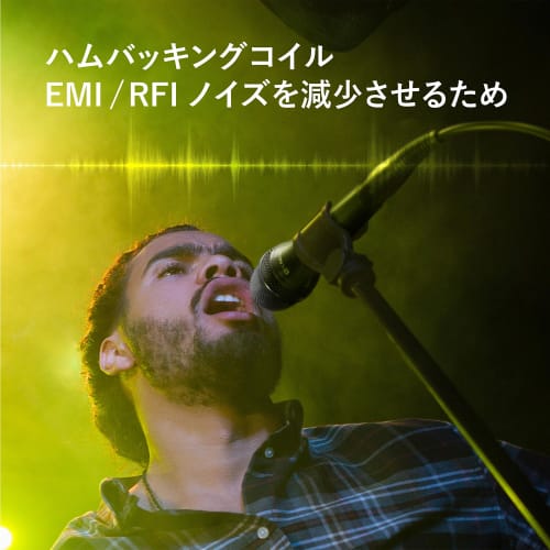 CAROL AC-910S Professional Vocal Microphone, XLR Dynamic, Unidirectional, with Patented AHNC Active Noise Cancellation Technology, for Singing, Karaok