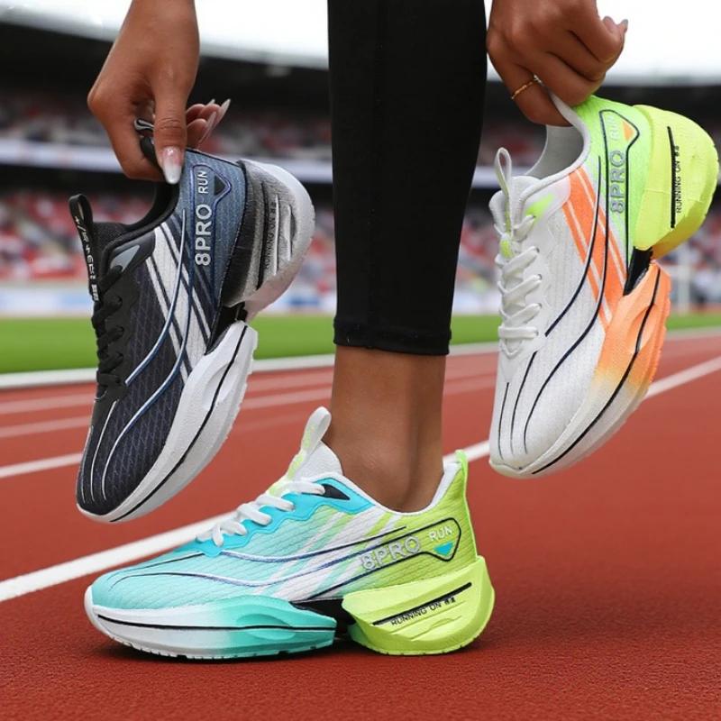 New Women's Sneakers 2026 Summer Professional Breathable Sports Training Shoe Outdoor Soft Sole Anti-Slip Couple Running Shoes