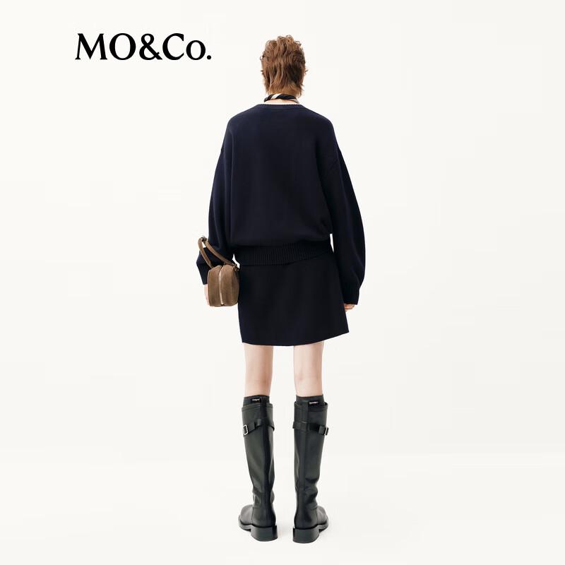 MO&Co. British Style Wool Blend Short Skirt Set