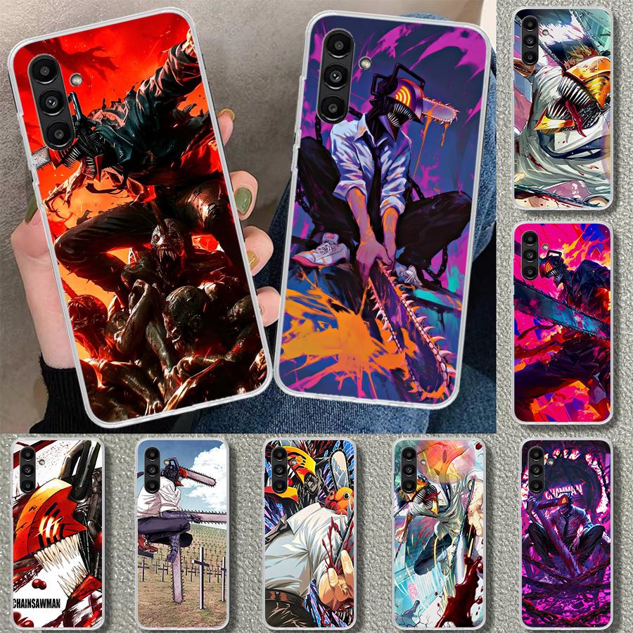 Chainsaw Mans Denji Phone Case Cover for Samsung Galaxy A17 A16 A26 A36 A56 A57 A37 A15 A25 A35 A55 A14 A24 A34 A54 A13 A23 A33
