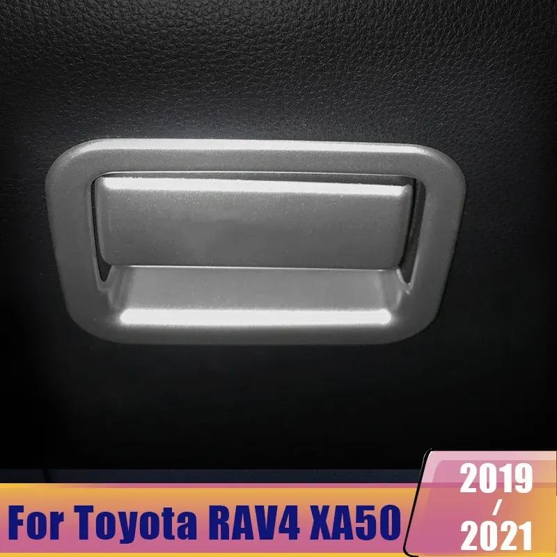 For Toyota RAV4 XA50 -  2024 Accessories Glove Box Handle Patch Cover Copilot Storage Clasp Hands Sequ Stickers