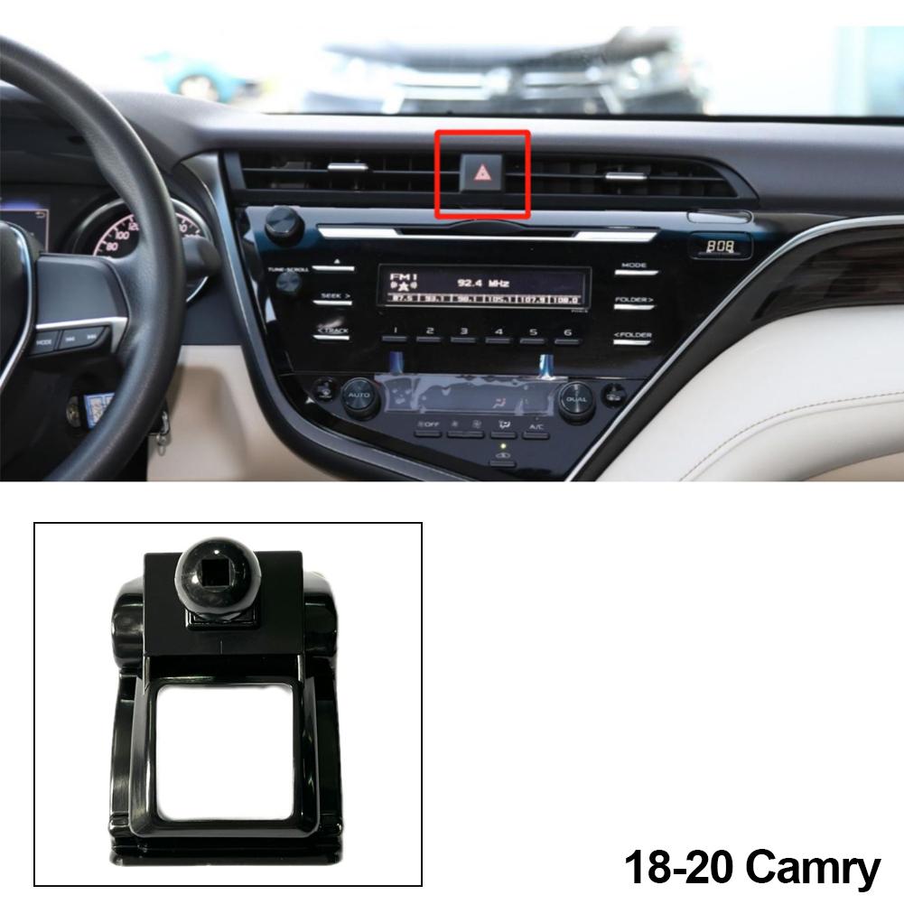 Biltilbehør Interiør Telefonholder Base For Toyota Corolla Camry CHR RAV4 Avalon Prado Highlander 4RUNNER Uten Brakett