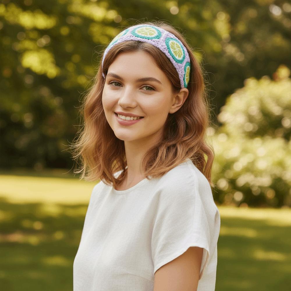 Elastic Knitted Headband Knitted Elastic Headband French Wide Headband For Women