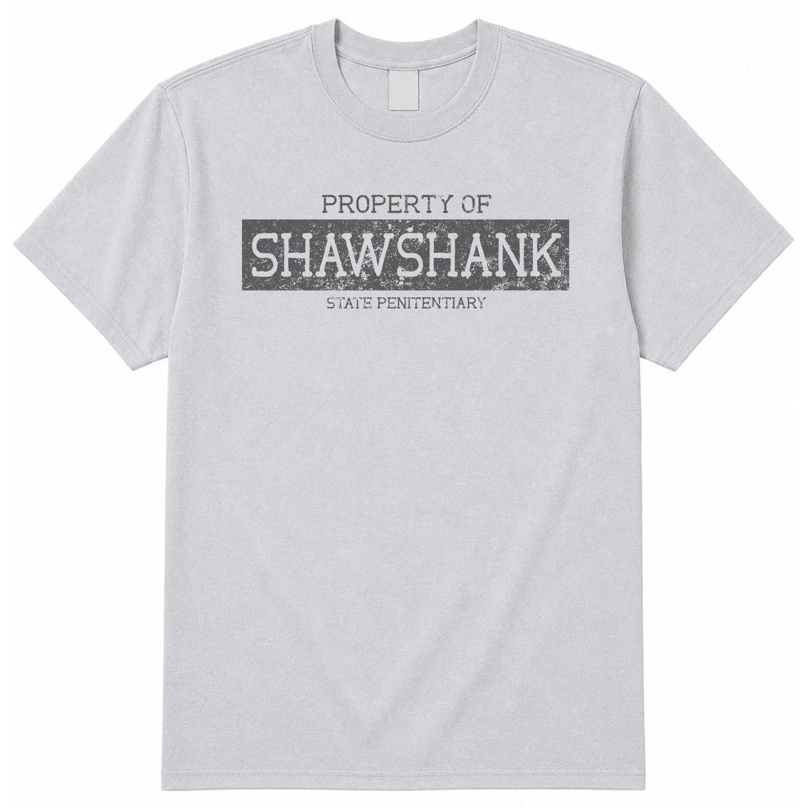 The Shawshank Redemption Penitentiary Prison Correctional Facility Get Busy Living or Get Busy Dying Andy Dufresne Red Bro Movie Tee T Shirt 3XL