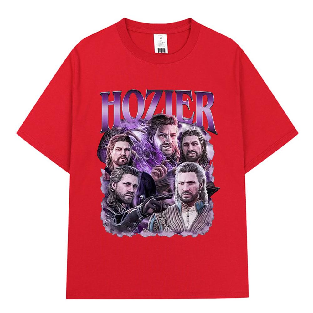 Hozier Funny Meme Gale Baldurs Gate 3 Graphic T Shirt Men Hip Hop Harajuku Short Sleeve T-shirt Cotton Casual Oversized T-shirts