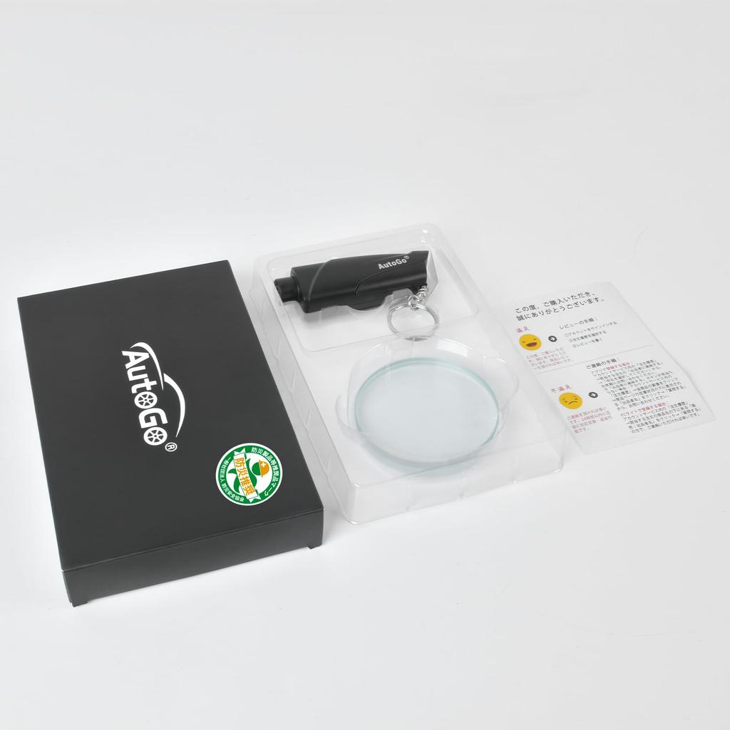 KIMINO Car Emergency Rescue Safety Seatbelt Emergency Hammer for Cars Glass In One by Disaster Preparedness and Includes Test Glass Hammer, Hammer,