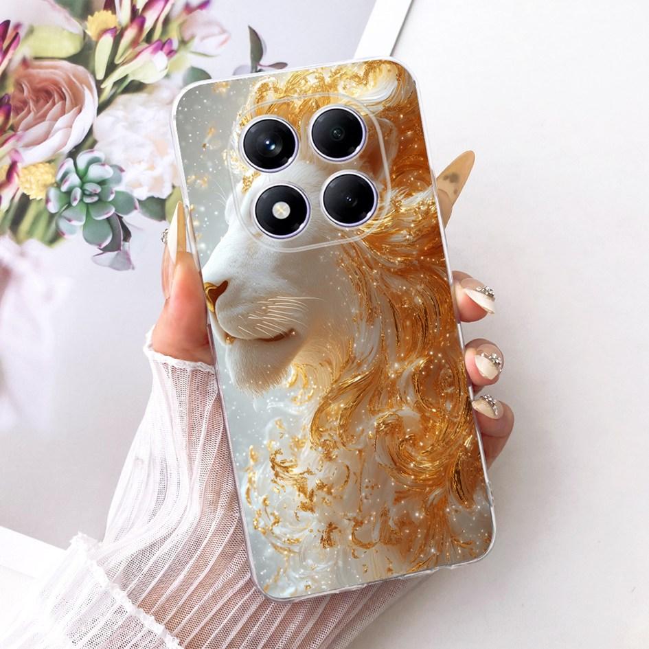 Für Xiaomi Redmi Note 14 Pro Plus 5G Hülle Luxus Cartoon Löwe Drache Cover Weiches Dünnes Silikon Funda Für Redmi Note 14 Pro Bumper
