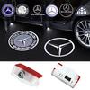 2pcs Car Door Welcome Light Logo Emblem For Mercedes Benz A C E GLC GLA GLE GLB Class W177 W205 W212 W213 X253 X156 W166 X247