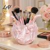 Stationery Organizer for Desk Makeup Brush Holder with Thickened Stable Base Fairies Decor Silk Holder Texture Storage Box Dressing Table Pens And