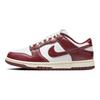 Nike Dunk Low Premium Vintage Red Women Sneakers White Team-Red Coconut-Milk FJ4555-100