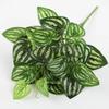 Perilla Leaf Artificial Green Plant Leaves Large Fake Plant  Wedding Party Decor