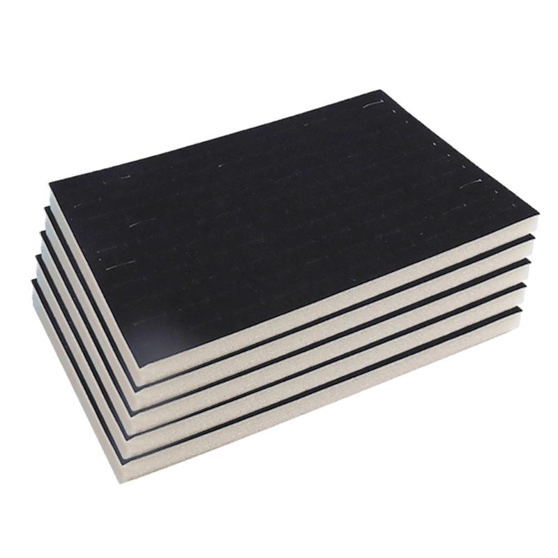 Stylish Pack of 5 Jewelry Tray Foam Inserts Sturdy Sponge Home Accessory for Earrings Necklace Rings Display Box