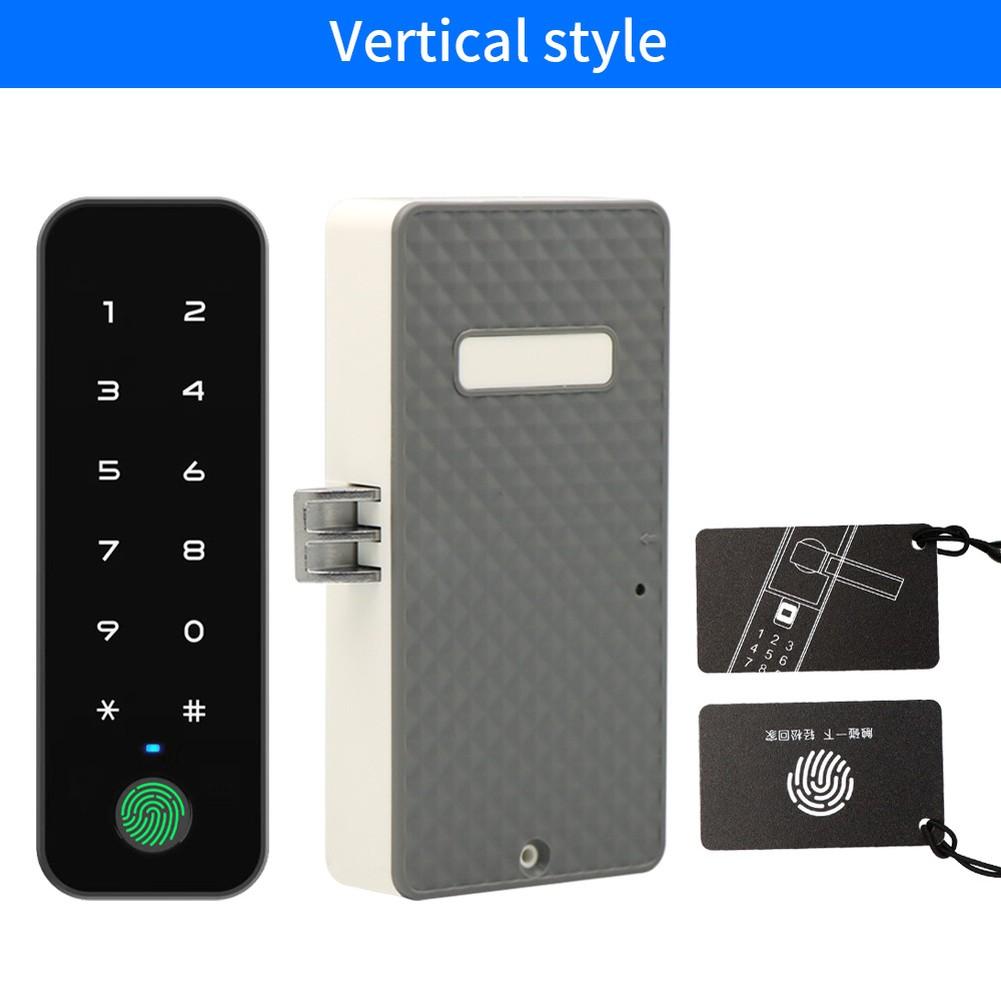 Smart Cabinet Door Lock with Fingerprint NFC and App Control for Secure and Convenient Access Home Automation Compatible