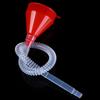 Automotive Plastic Funnel Set Wide Mouth Fuel And Oil Multi-use Flexible Right Angle Funnels For Water Coolant And Engine Oil