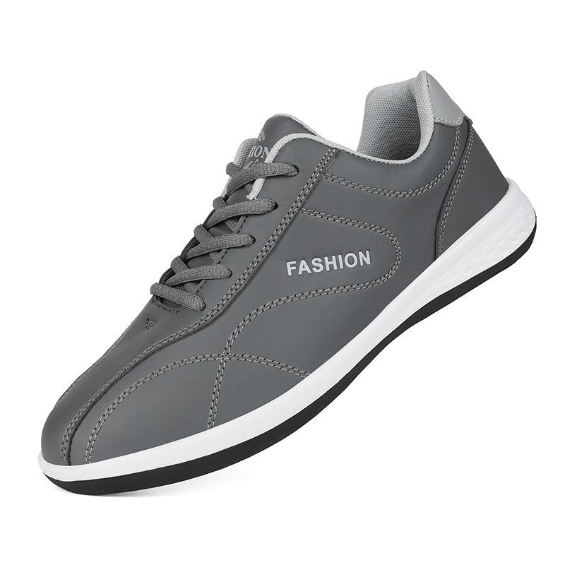 Große Leder Leichte Wasserdichte Board Schuhe, Lässige Studenten Laufschuhe, Herren- und Jugendsportschuhe