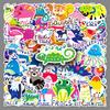 Waterproof Cartoon Animal Stickers: 50 Sheets for Early Education & Journals