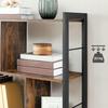 Open office shelf for binders with 5 shelves Industrial Bookcase