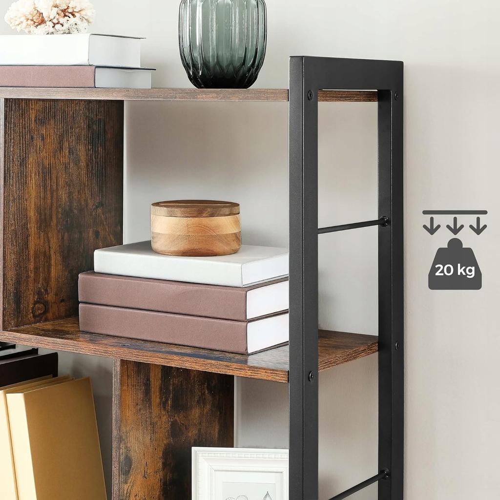 Open office shelf for binders with 5 shelves Industrial Bookcase