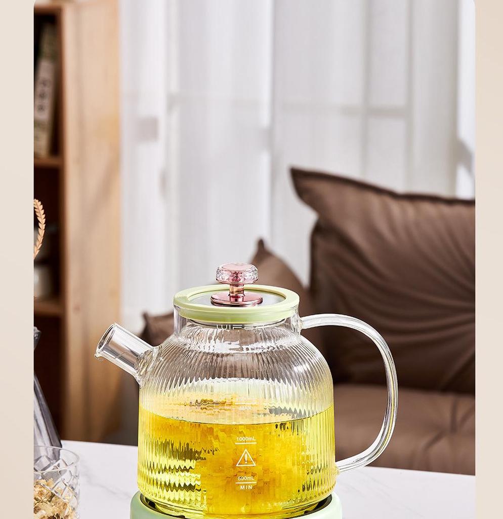 Good Wife All-Glass Multifunctional Tea Maker Kettle for Home or Office