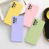 Liquid Silicone Cover For Samsung Galaxy A52 A72 A33 A53 A73 A12 A22 A32 A13 A23 A14 A15 A24 4G A34 A54 A25 5G Protect Case
