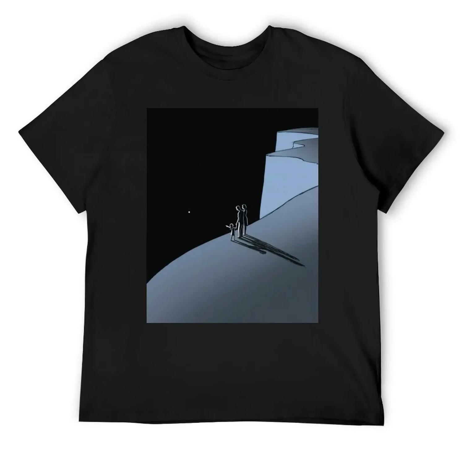 Guy Billout T-Shirt oversizeds plus size clothes vintage Funny t-shirt slim fit t shirts for men S