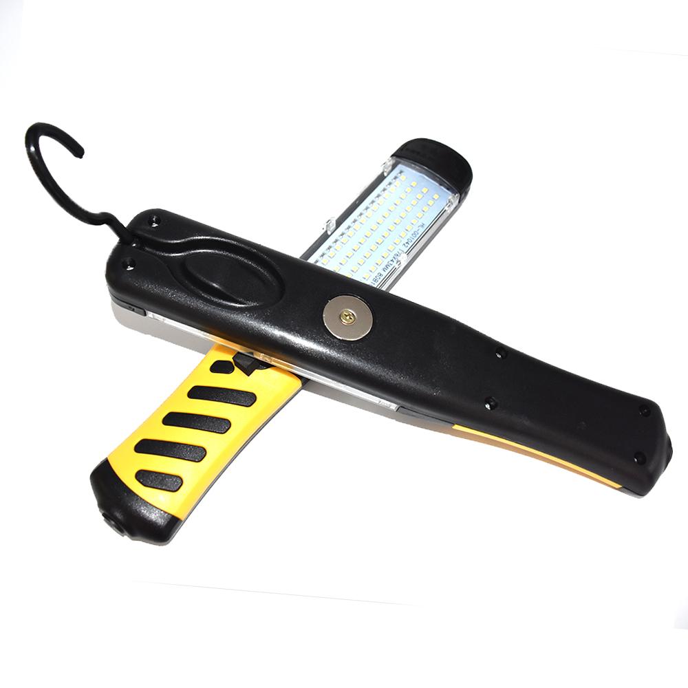 Portable Flashlight Magnetic 80 LED Beads Emergency Safety Work Light Car Inspection Repair Handheld Work Lamp 220V EU Plug