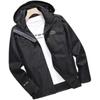 Men'S Autumn Outdoor Fattening Plus Size Mountaineering Suit Thin Charging Waterproof And Windproof Large Size Single Coat