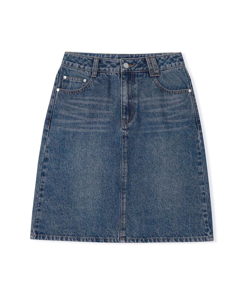 Deketeuumeon Signature Midi Skirt Dcsk002Blue
