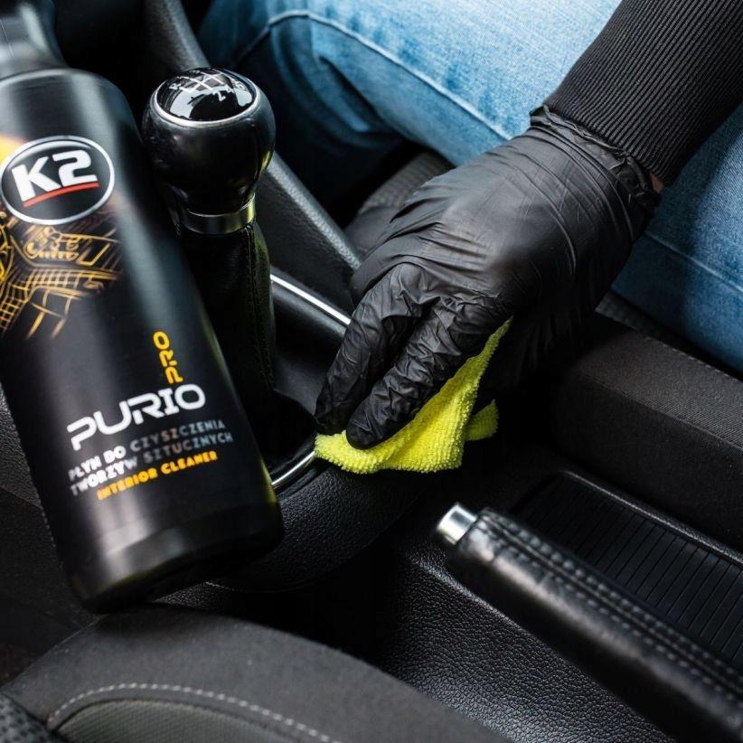 K2 Satina Purio 2X1L Pro Płyn Dressing Do Czyszczenia Kokpitu Wnętrza Auta