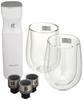 Zwilling Fresh Save Wine Sealer Gift Vacuum Sealer Prevents Oxidation and Preserves Japanese Fresh Save & Set Wine. [Official Product] & Z1021-045