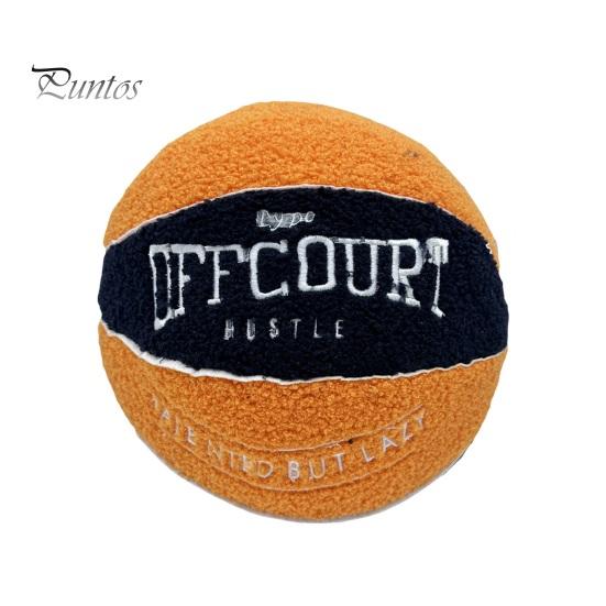 

Пушистая Баскетбольная плюшевая игрушка, мягкое украшение, супер мягкая износостойкая вышитая баскетбольная подушка, детская игрушка оранжевый/чёрный