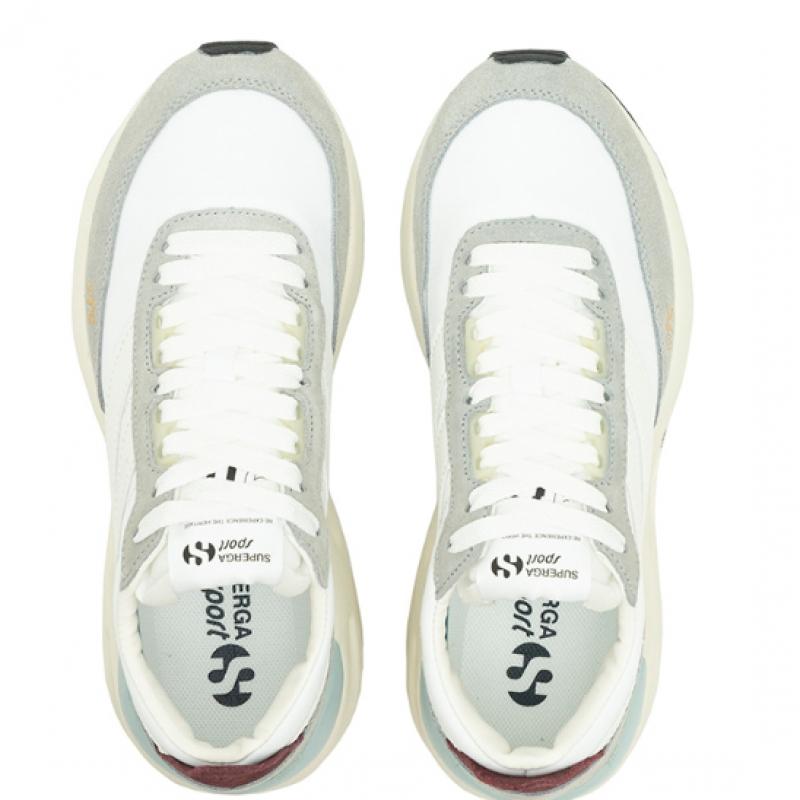 Superga 4089 9ts Slim White Violet S4115ywa5s