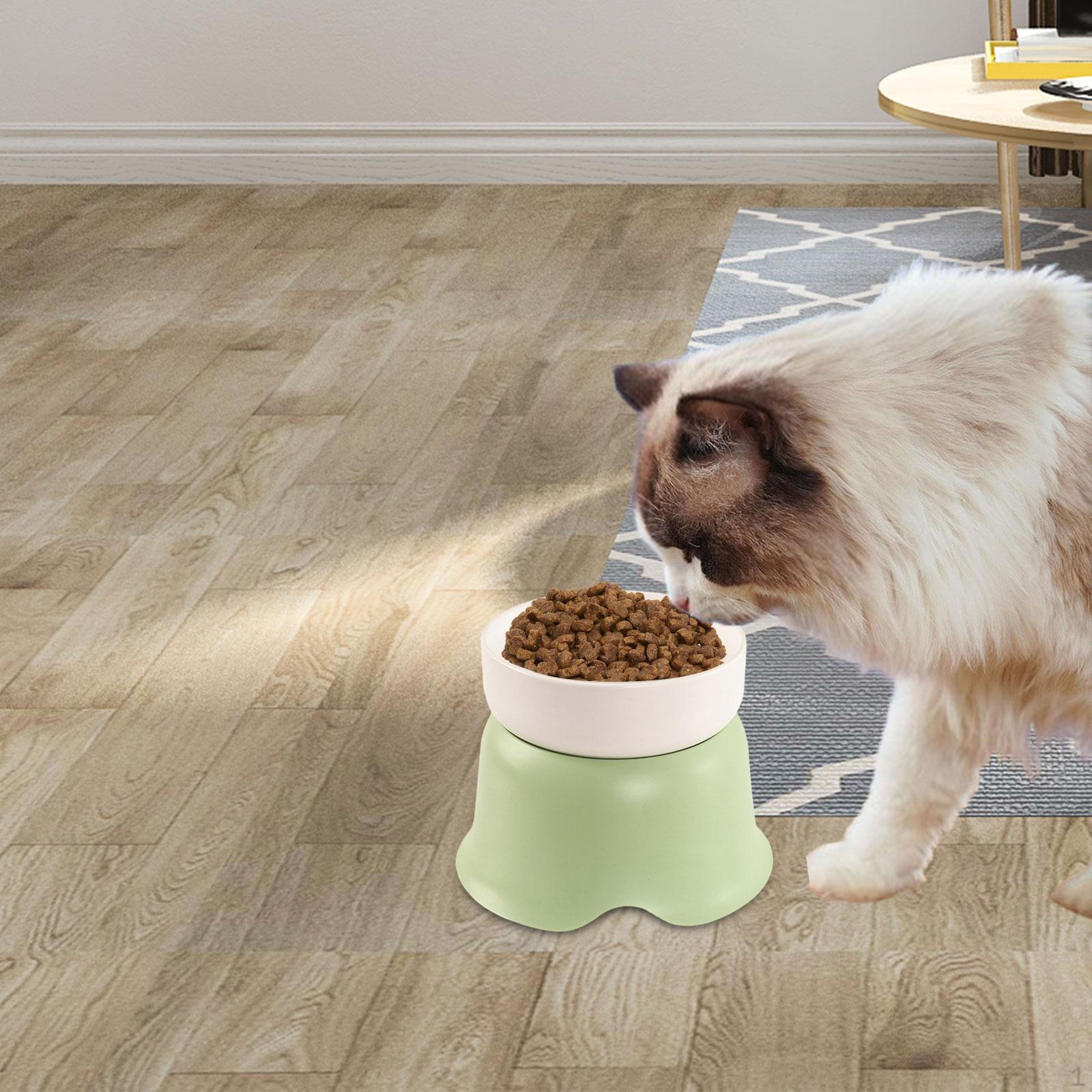 

, Миска для кормления собак, легкая съемная миска для кошек, живущих в помещении, миска для воды, миска для корма, для домашних животных зелёный