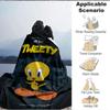 1 Stück Tweety Vogel Looney Tunes Flanelldecke, Weich Hautfreundlich mit Digitaldruck, Verschiedene Größen erhältlich für Familie, Freunde, Geburtstag