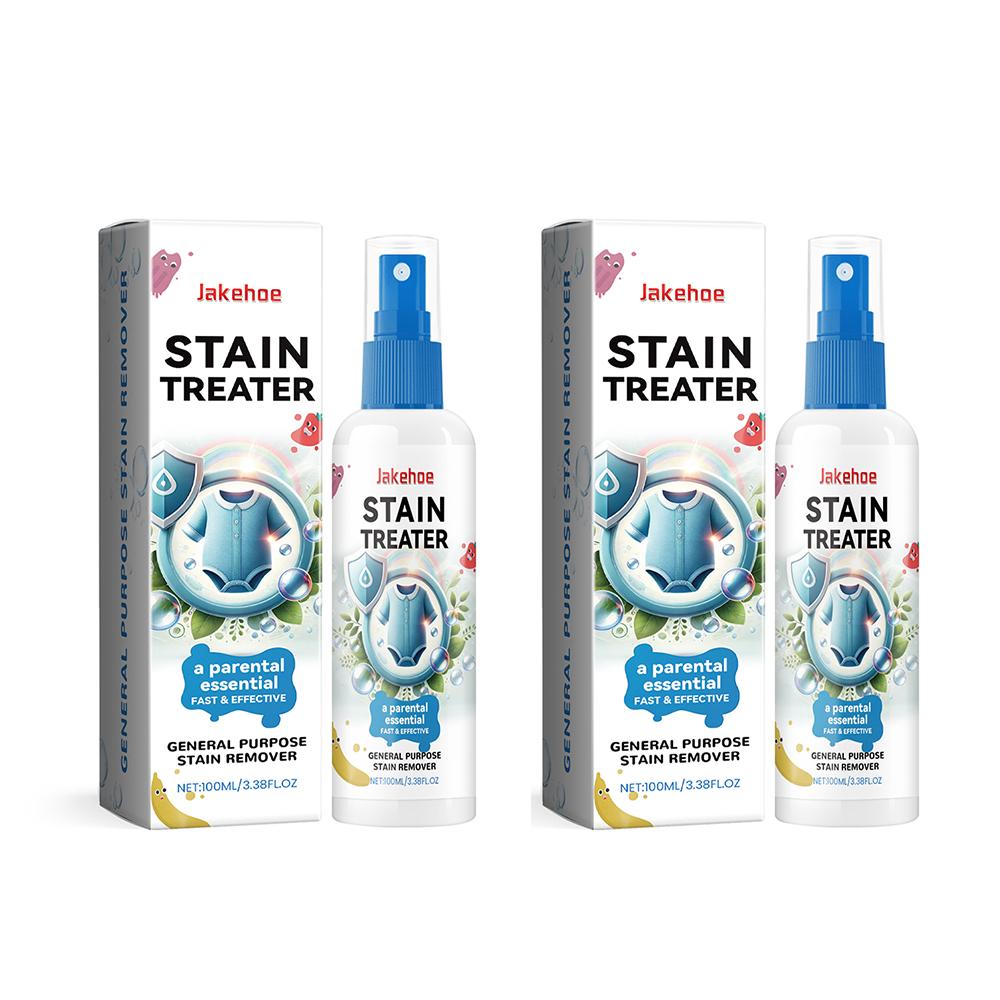 100ml Portable Stain Remover Spray Baby Clothes Spray Vegan for Sensitive Skin Fast Stubborn Stains Stubborn Stains Quick