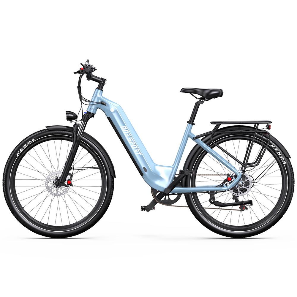 Elektrofahrrad ONESPORT WT05 250W Motor 18,2AH Stadtrad für Pendler Höchstgeschwindigkeit 25 km/h Hydraulische Bremsen Maximale Reichweite 120 km 27,5"x2,25" Reifen