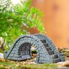 Aquarium Ornament Resin Arch Bridge Building Rockery Bonsai Fish Tank Landscape Accessories