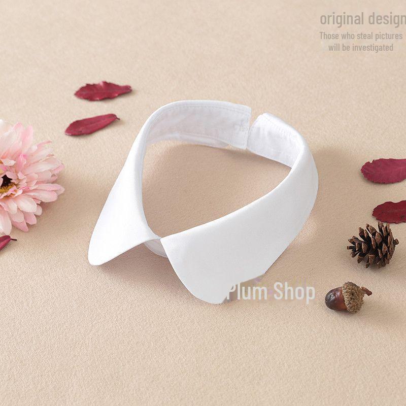 

Универсальный съемный воротник в корейском стиле: Изысканные рубашки, толстовки и свитера