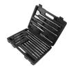 17Pcs Hammer Drill Chisel Bit Combination Set Electric Rotary Hammer Parts for Concrete Tile with