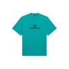 Balenciaga Mosaic Logo BB Alphabet Loose Hole Distress Short Sleeve Unisex Blue 651795TKVF53660