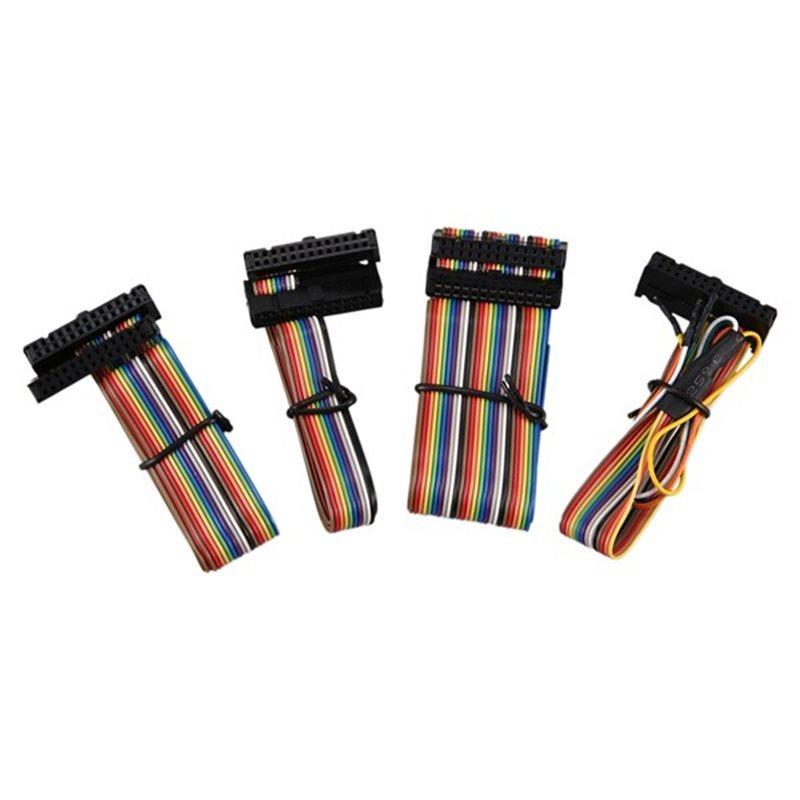 Full Set Cables For KTAG OBD2 V7.020 ECU Programmer OBD Adapters For K-Tag Firmware (NO Machine) US Plug EU Plug