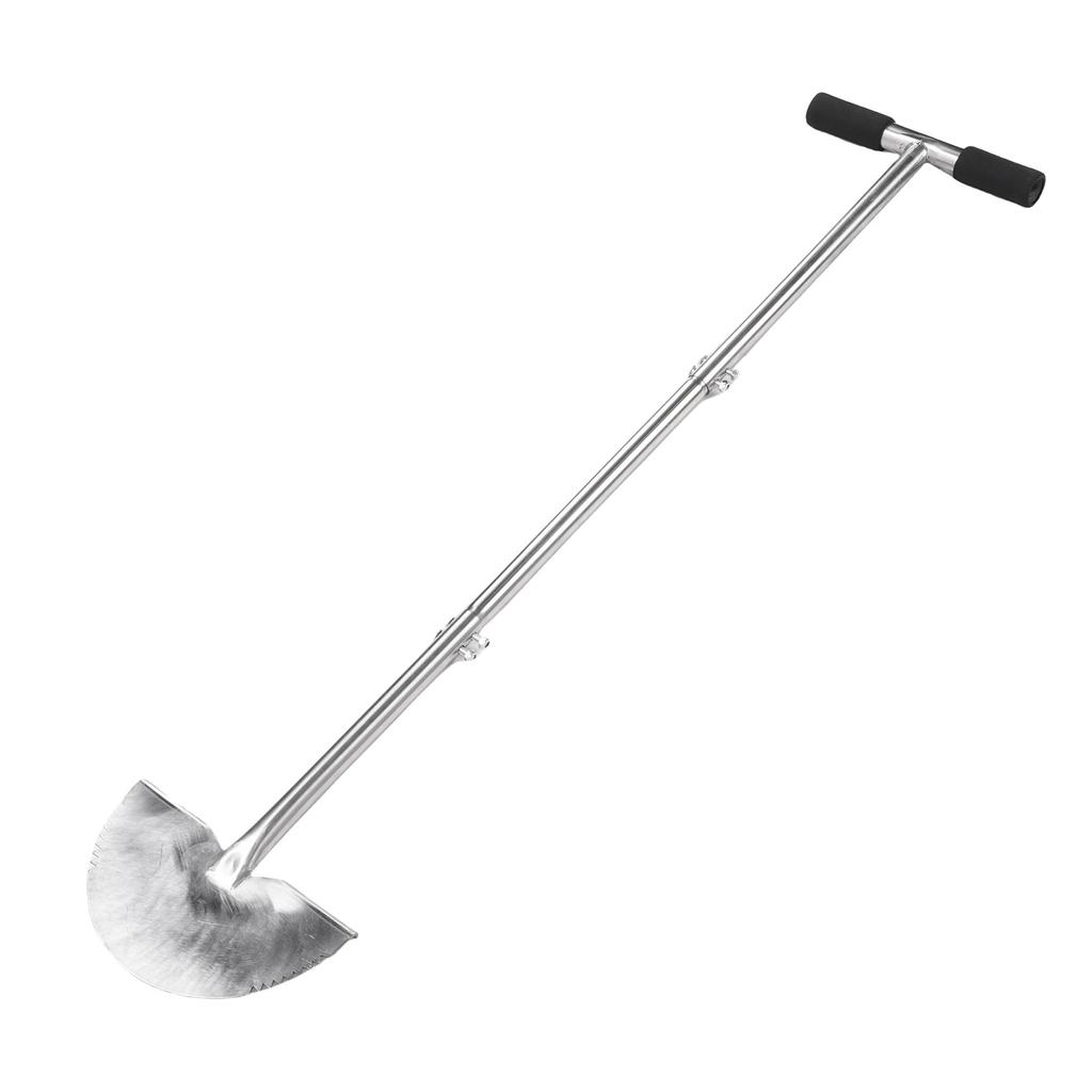 Half Moon Lawn Edger Multifunctional Detachable Handheld Step Edger Manual Saw Tooth Border Lawn Tool