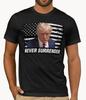 Trump Mugshot T-Shirt Top | Donald President 2024 Wanted Never Surrender Tee
