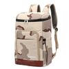 Insulated Waterproof Picnic Backpack with Beer Storage, 24-28L Capacity