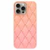 For iPhone 14 Pro Case Rhinestone Decor Rubberized TPU Phone Cover