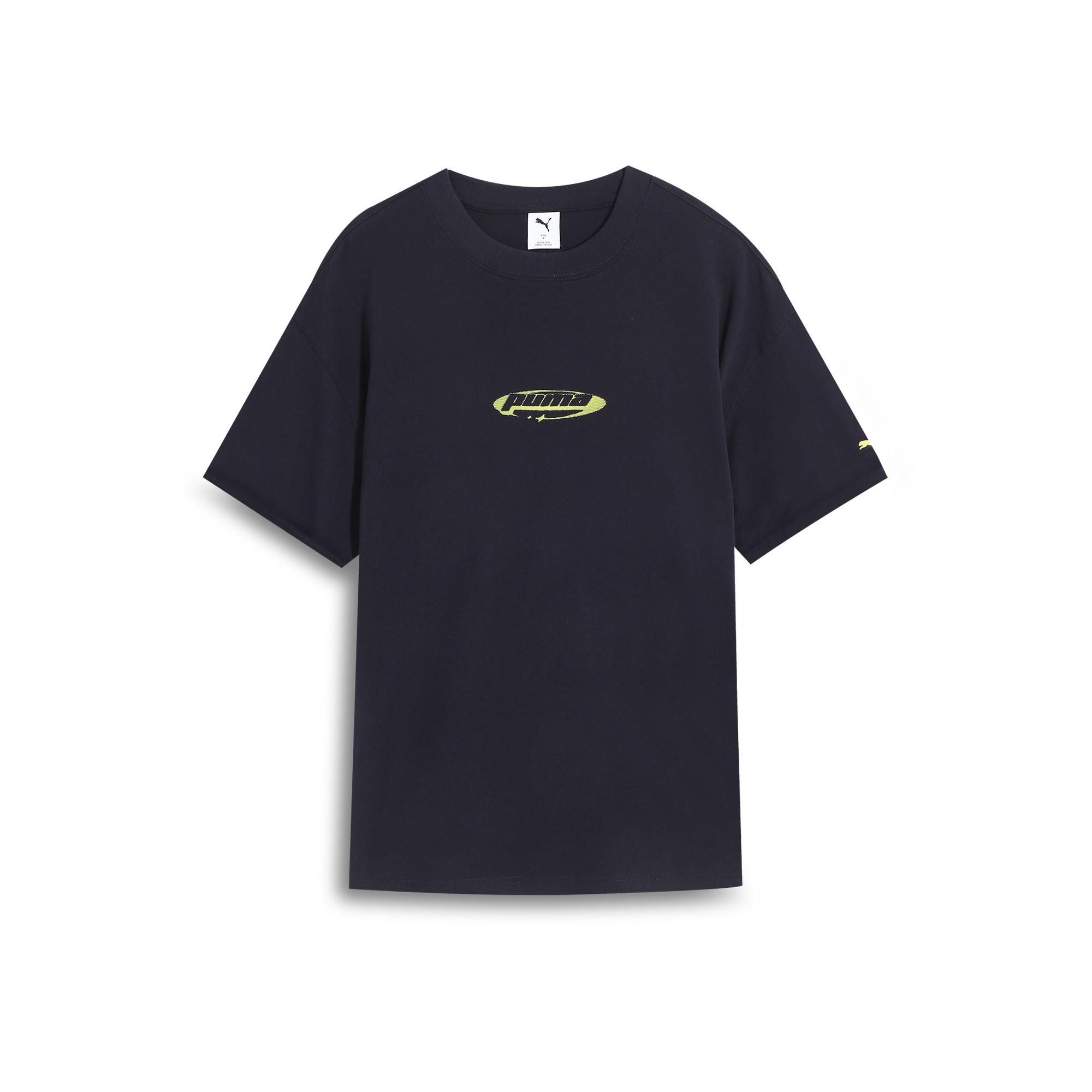 PUMA Graphic SS25 T Shirt Unisex Marine Blue 16 633853-16 L (180/100A)